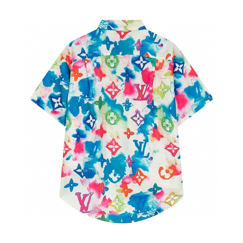 Áo Thun Tay Ngắn In Hình L555V-series 23ss Phong Cách Cổ Điển Cho Cả Nam Và Nữ