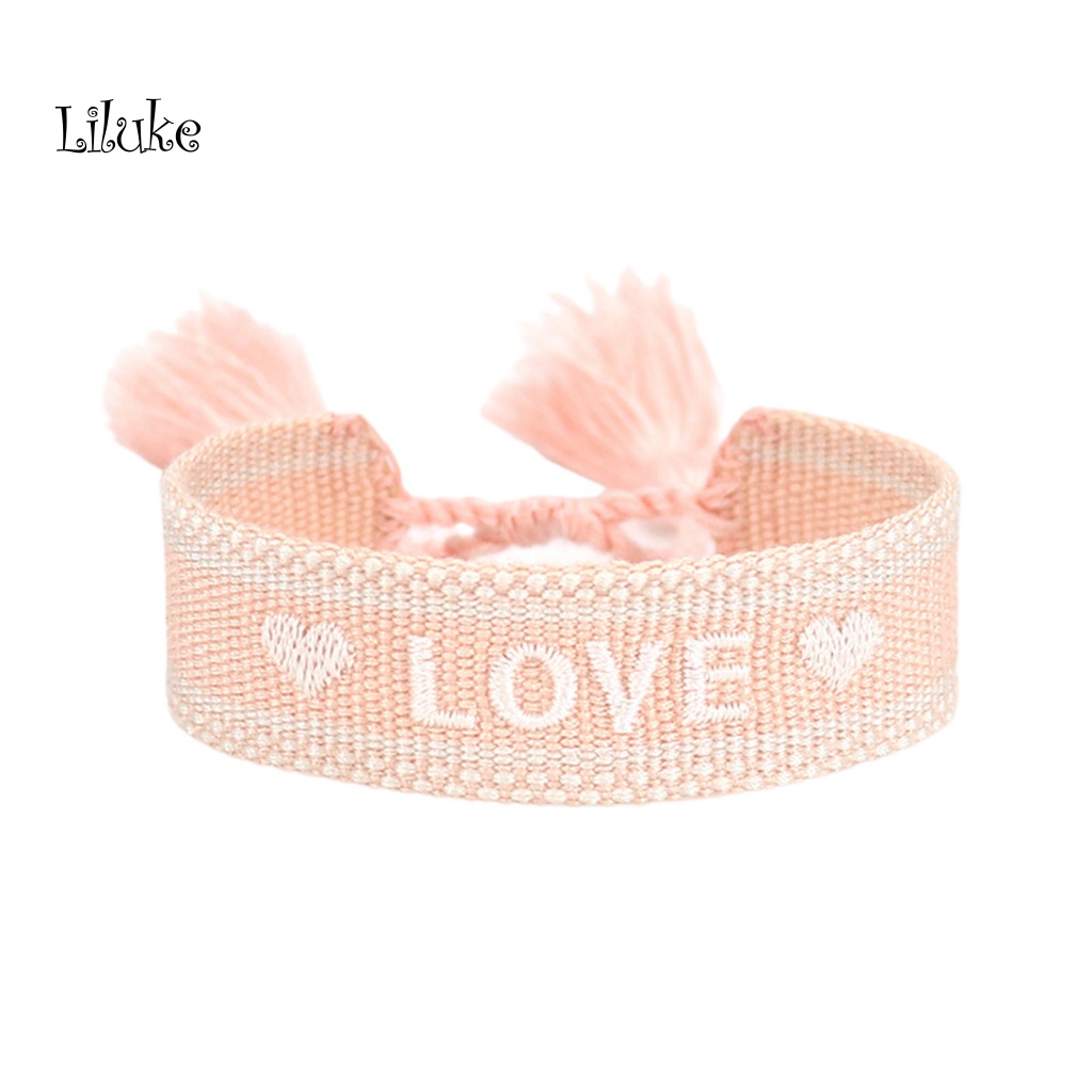 Vòng Tay Hợp Kim Trang Trí Chữ n Và Dây Tua Rua Thời Trang Cho Nữ