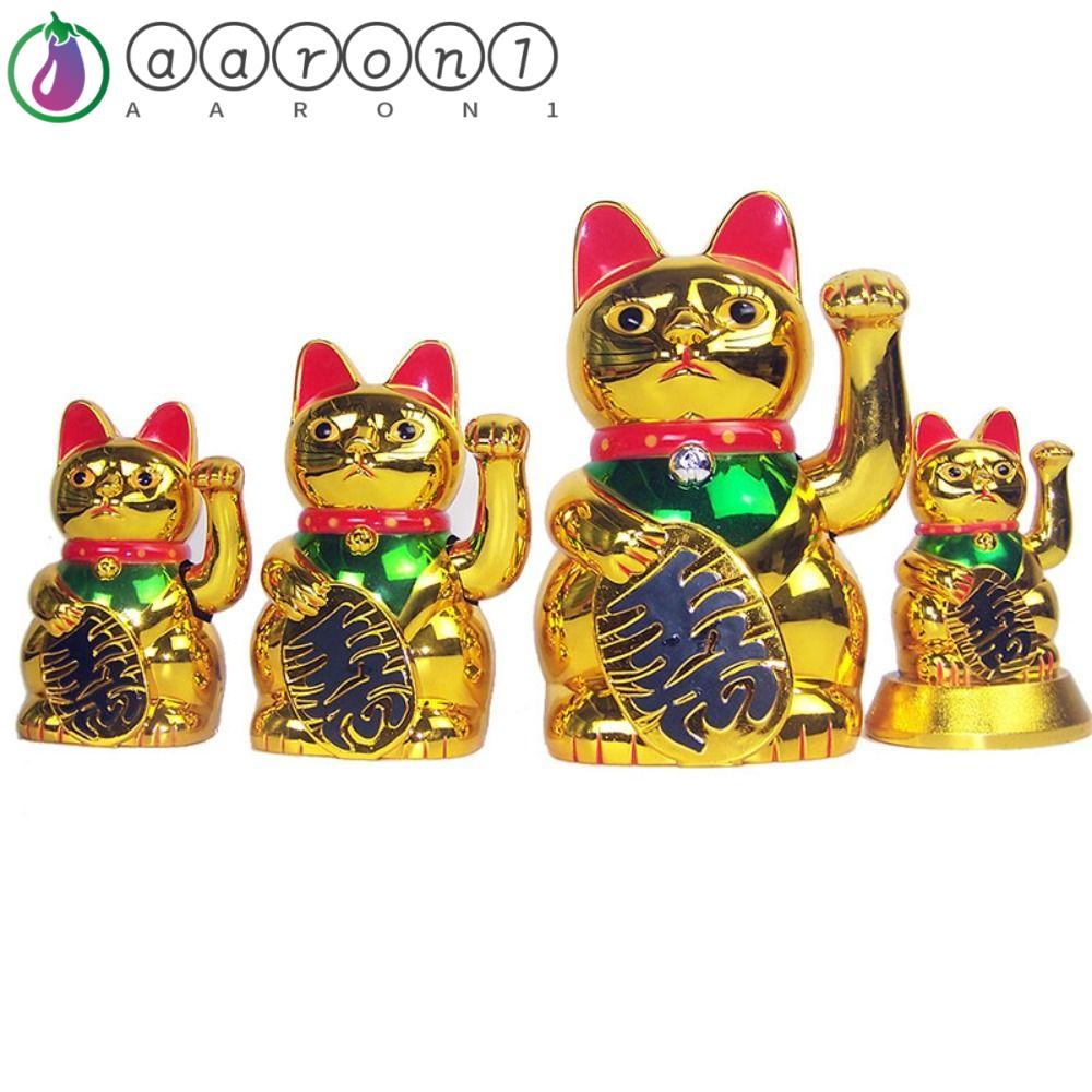 Điêu Khắc Hình Mèo AARON1 AARON1 Sáng Tạo|Chú Mèo May Mắn Dùng Trang Trí Thủ Công