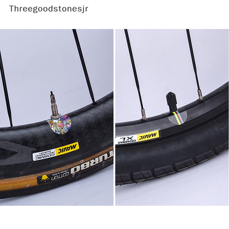 1 Bộ Miếng Dán Bảo Vệ Van Xe Đạp Tiện Dụng JR