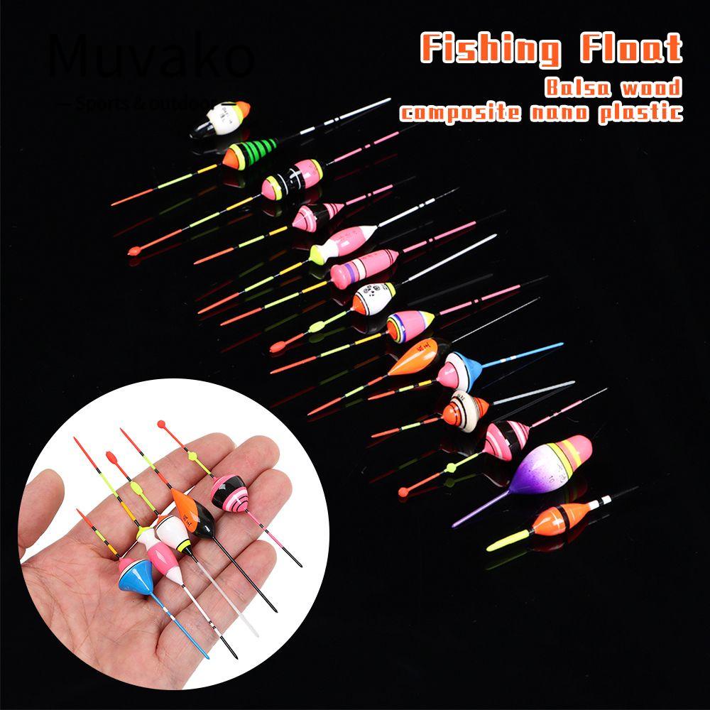MUVAKO Phao Câu Cá Phát Sáng Nhiều Kích Cỡ Thời Trang