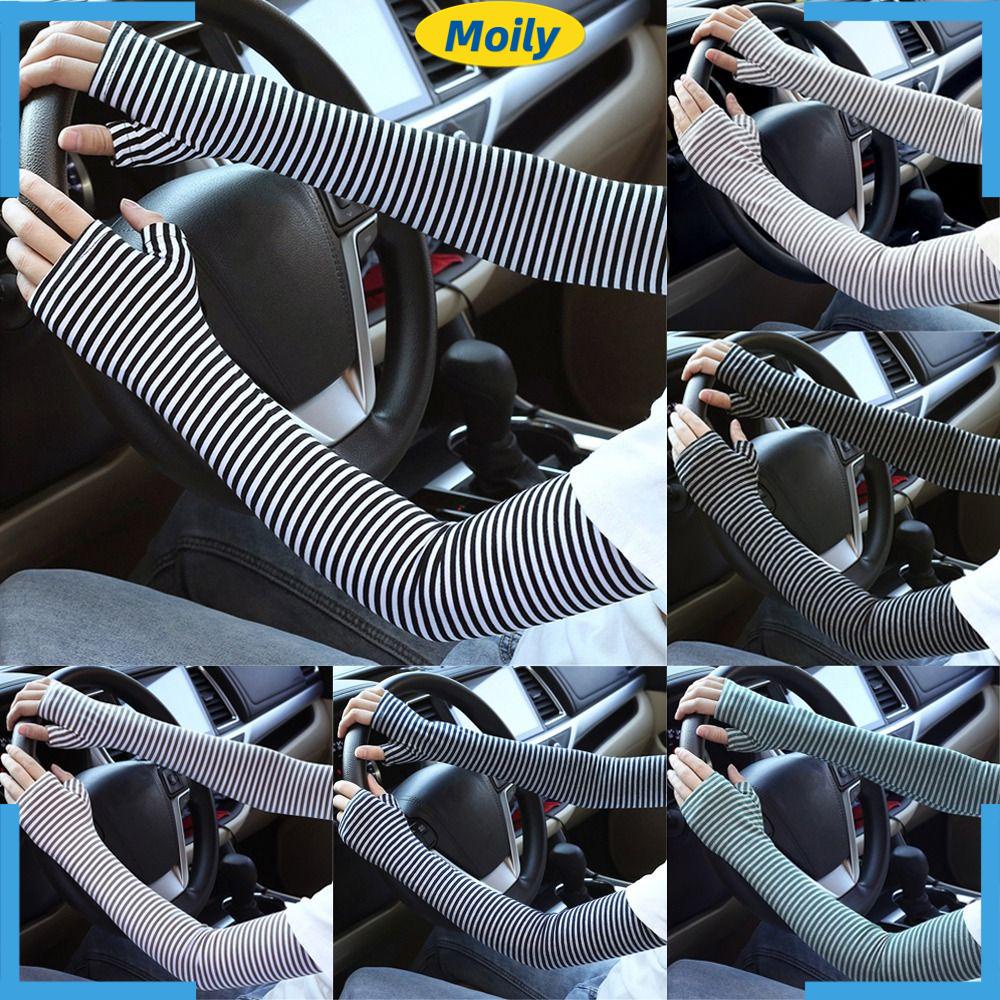 Găng Tay Dài Chống Nắng Mùa Hè Bảo Vệ Khuỷu Tay Cổ Điển