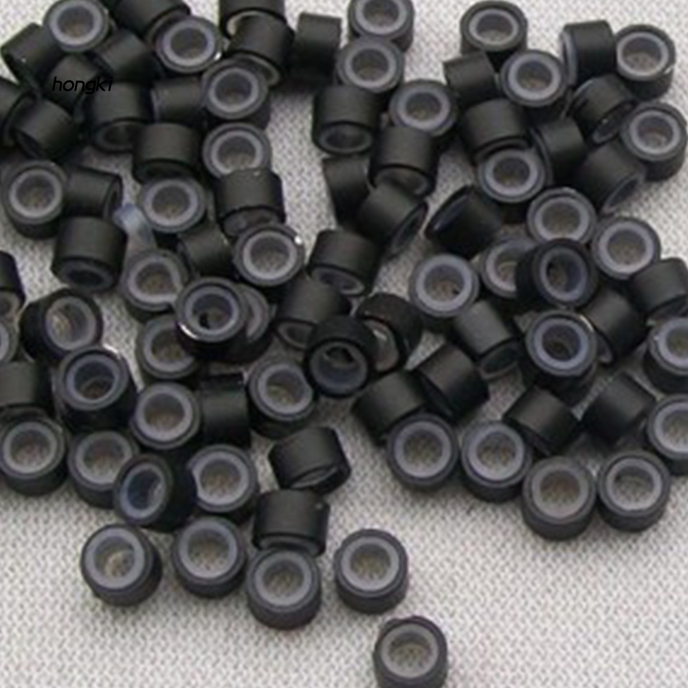 Set 1000 Vòng Nối Tóc Giả Nối Dài Bằng Silicon Chuyên Dụng