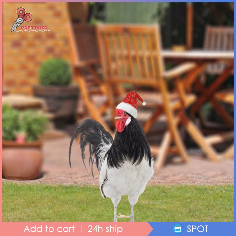 [Prettyia1] Tượng Gà Nghệ Thuật Điêu Khắc Trang Trí Sân Vườn Ngoài Trời