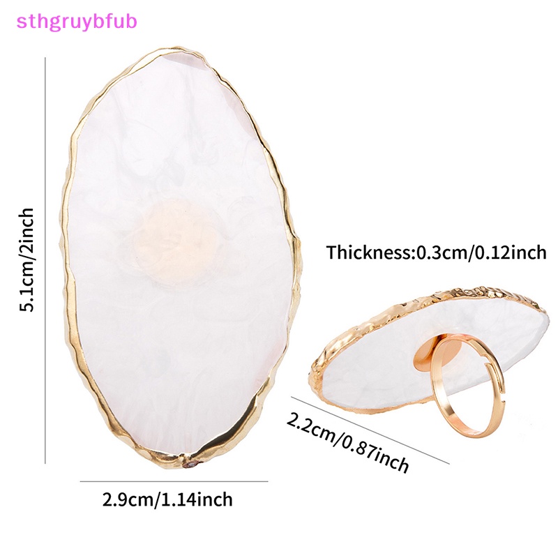 1 Khay Đá Resin Dùng Đựng Màu Sơn Móng Tay Nghệ Thuật
