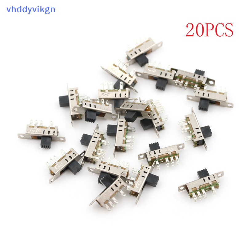 Set 20 Công Tắc Gạt 8 Chấu DP3T SS23E04 5mm Chuyên Dụng Vn