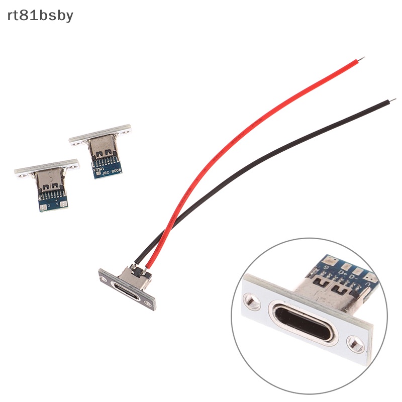 Đầu Nối Cổng Sạc USB Type C 2Pin 2P 4P Chống Nước Tiện Dụng