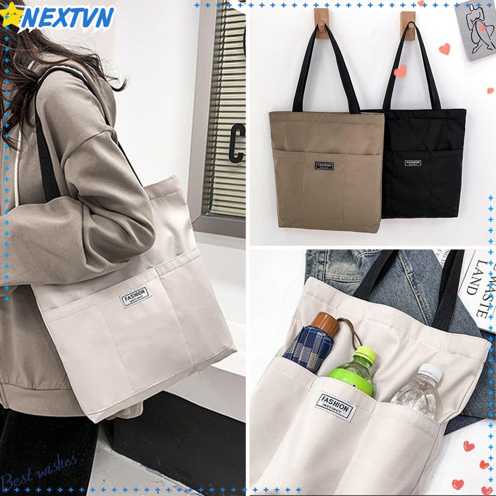 Ba Lô Đeo Vai Vải Ni Lông Cỡ Lớn Thiết Kế Xinh Xắn Cho Nữ
