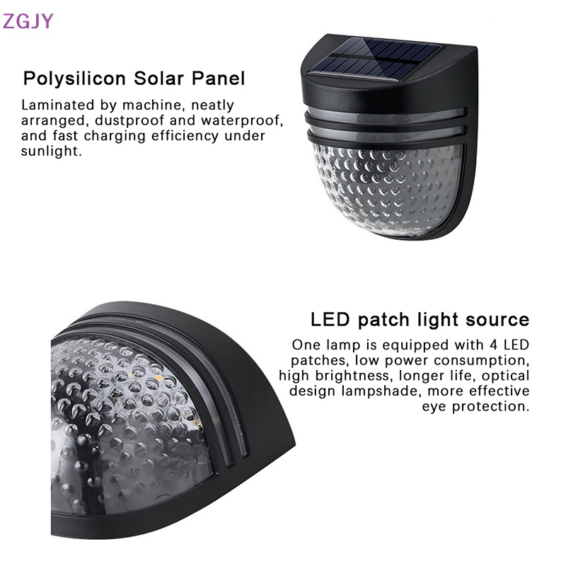 1 Đèn LED Năng Lượng Mặt Trời Chống Nước Trang Trí Ngoài Trời Mới