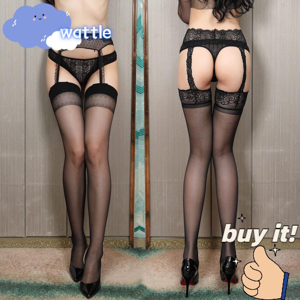 WATTLE Quần Bít Tất Ren Siêu Gợi Cảm Cho Nữ