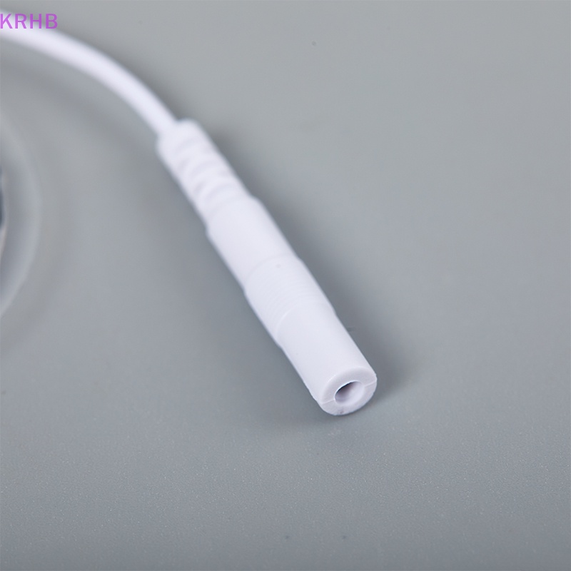 Set 2 Miếng Đệm Điện Cực Bằng Vải Không Dệt Tự Dính 5.8 X 9Cm Cho Máy Kỹ Thuật Số Mới