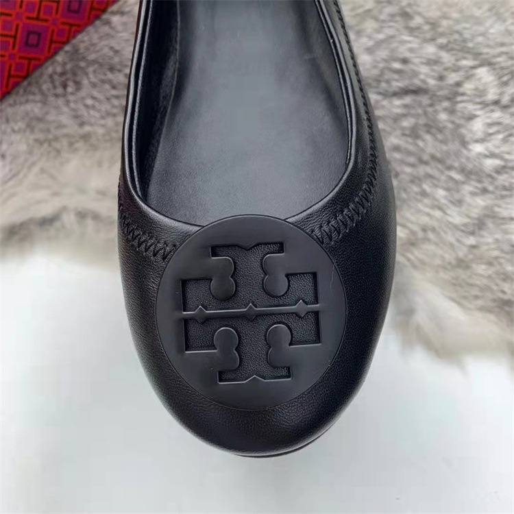 Tory Burch Giày Búp Bê Da Cừu Thời Trang Cho Nữ