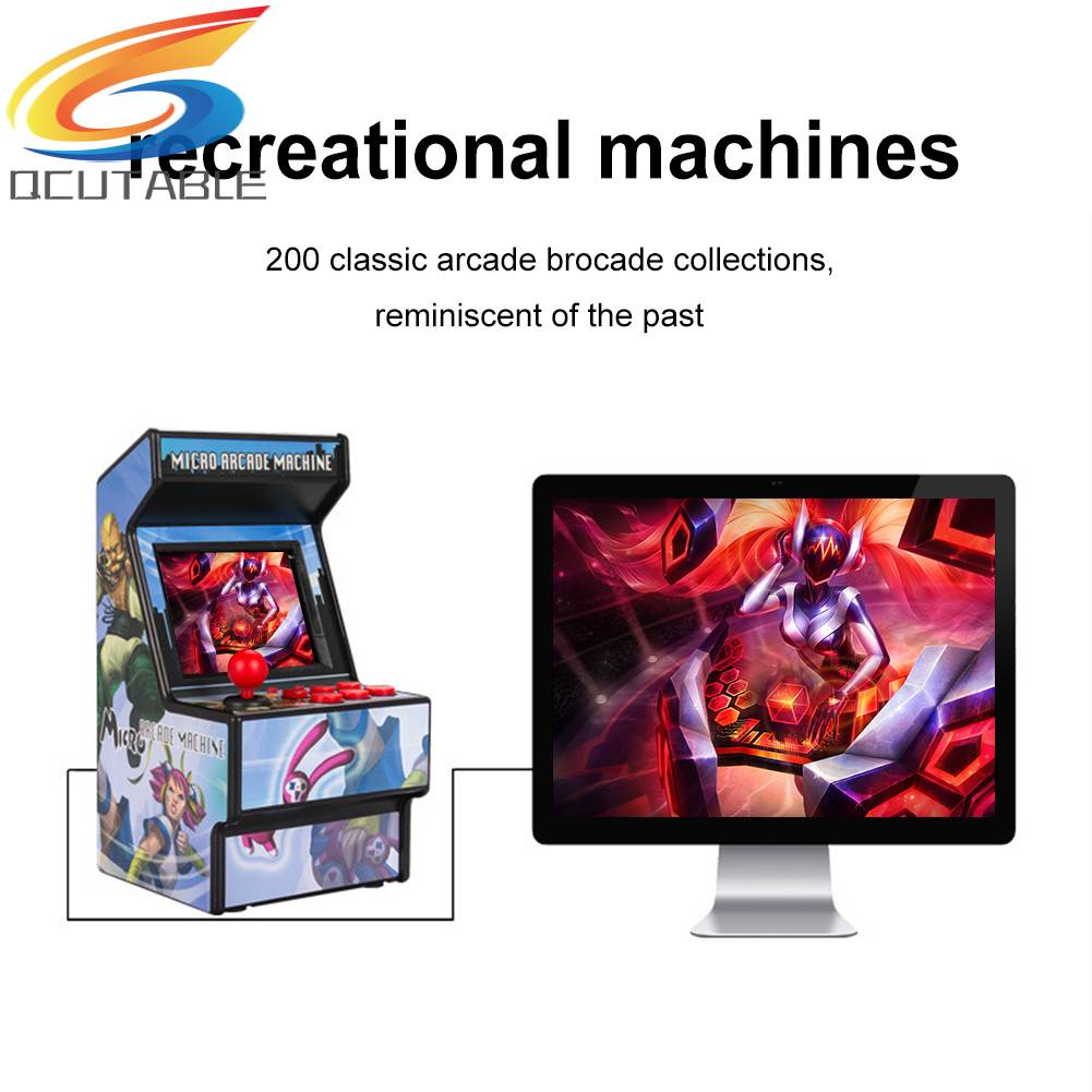 Máy Chơi Game Cầm Tay Mini 16-Bit Tích Hợp 156 Trò Chơi