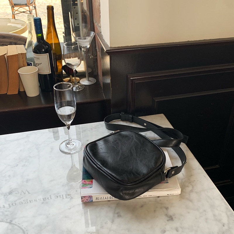 Túi Đeo Chéo Thiết Kế Đơn Giản Thời Trang Hàn Quốc Cho Nữ