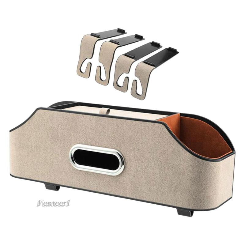 [Fenteer1] Giá Đỡ Cốc / Khăn Ăn Gắn Ghế Ngồi Xe Hơi Chống Mài Mòn Phong Cách