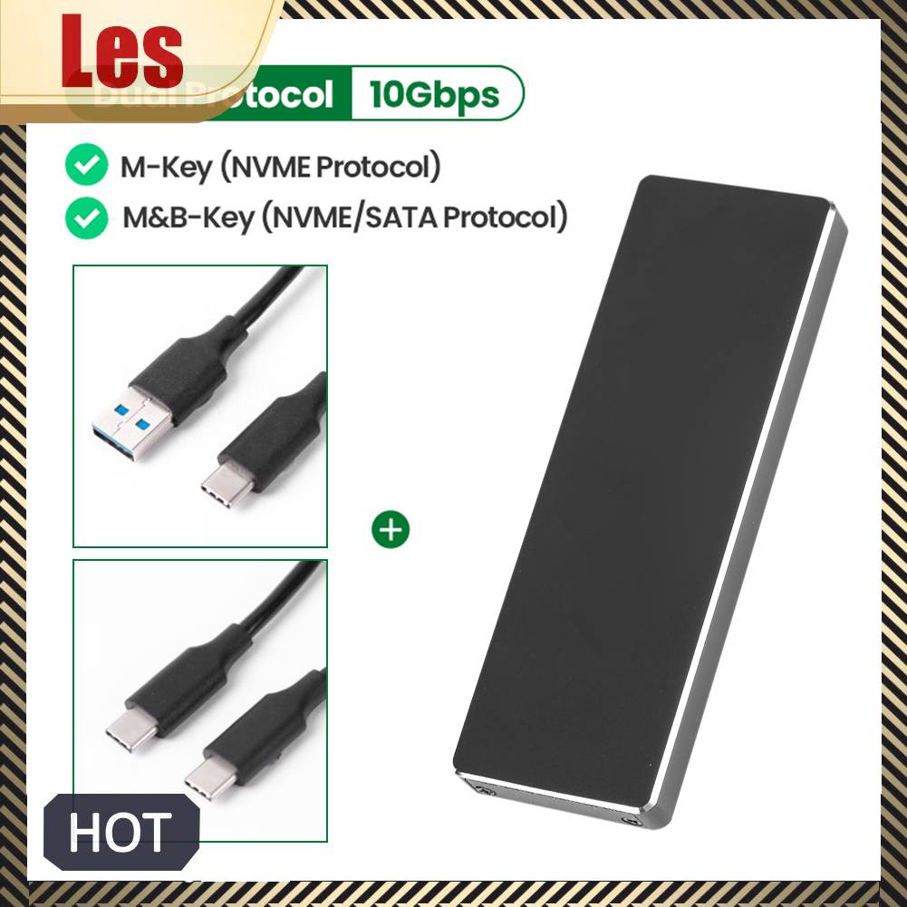 Hộp Đựng Ổ Cứng SSD M2 M.2 - USB 3.1 Cho NVME PCIE NGFF SATA