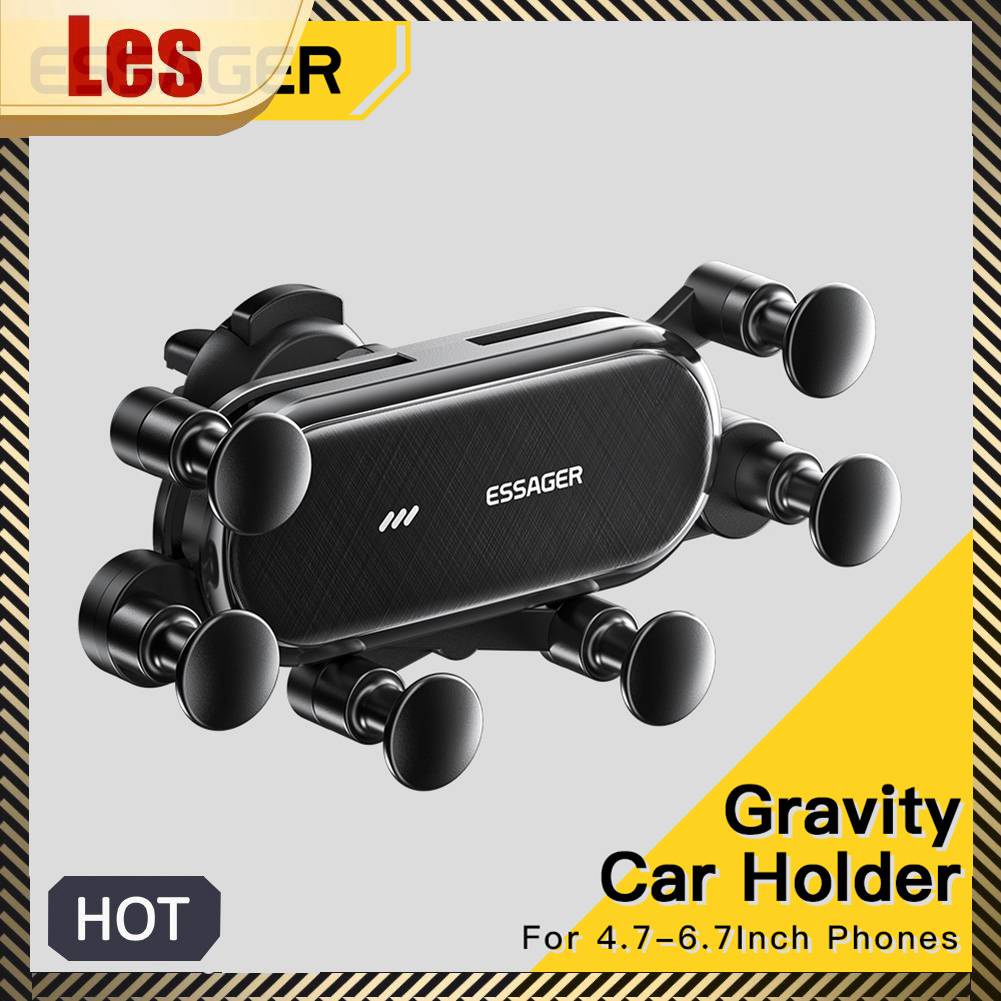 Essager Giá Đỡ Điện Thoại Gắn Lỗ Thông Gió Xe Hơi Chống Trượt Tiện Dụng