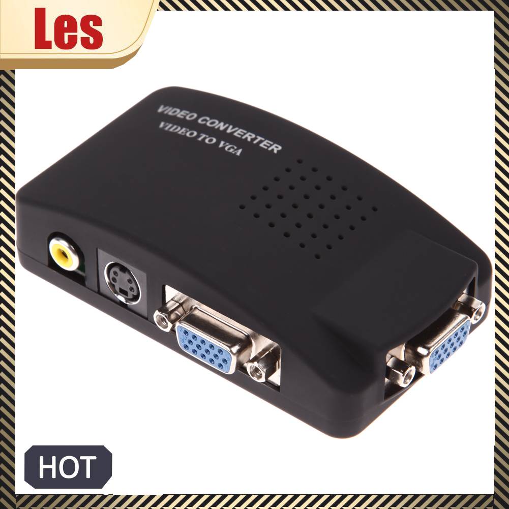 Bộ ChuyểN ĐổI AV RCA S-video Sang VGA Cho CCTV