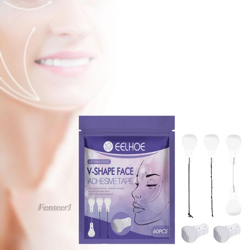 Set 1 / 60 Miếng Dán Nâng Cơ Mặt Tạo Cằm Chữ V Thon Gọn
