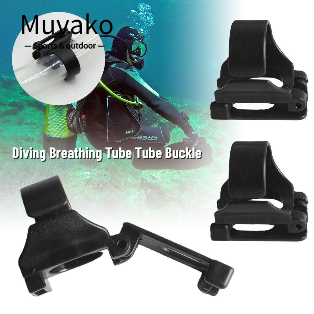 MUVAKO Set 10 Kẹp Ống Thở Lặn Biển Tiện Dụng