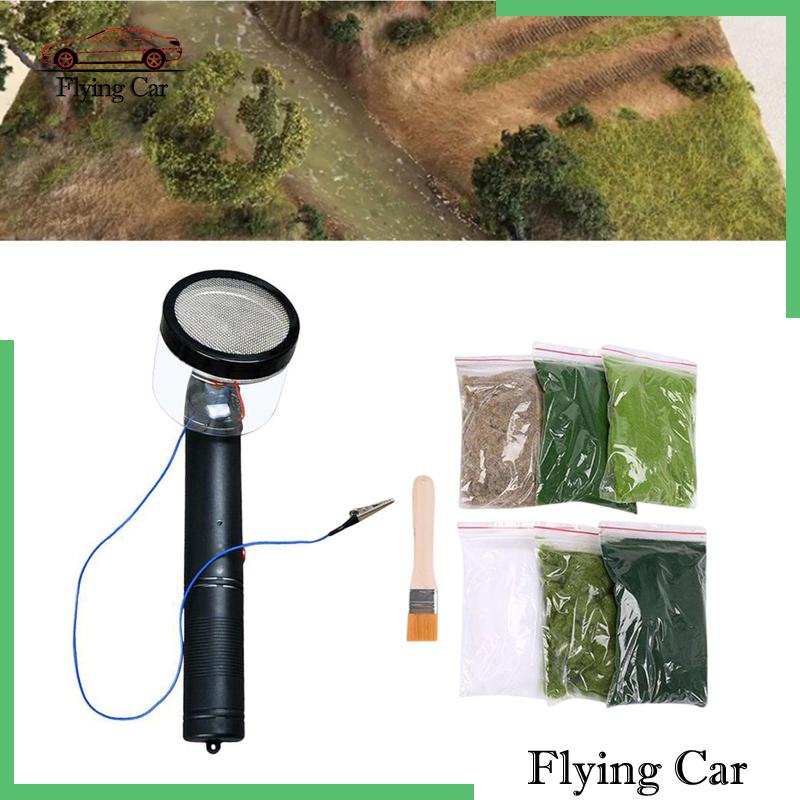 [Lzdjfmy2] Phết Cỏ Tĩnh Cho Mô Hình Tòa Nhà Kiến Trúc Đường Phố