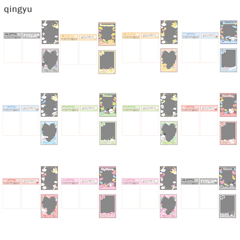 Set 20 Túi Đựng Thẻ Ảnh Nhân Vật Hoạt Hình Nhật Bản Dễ Thương