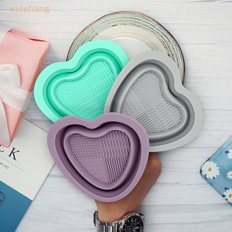 Bộ Bát Silicone Đa Năng Có Thể Gấp Gọn Dùng Để Vệ Sinh Cọ Trang Điểm