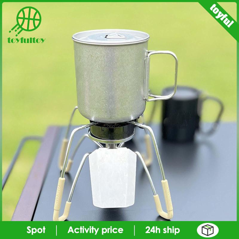 Set 4 Cốc Uống Nước 750ml Có Tay Cầm Có Thể Gấp Gọn Tiện Dụng Mang Theo Du Lịch / Cắm Trại