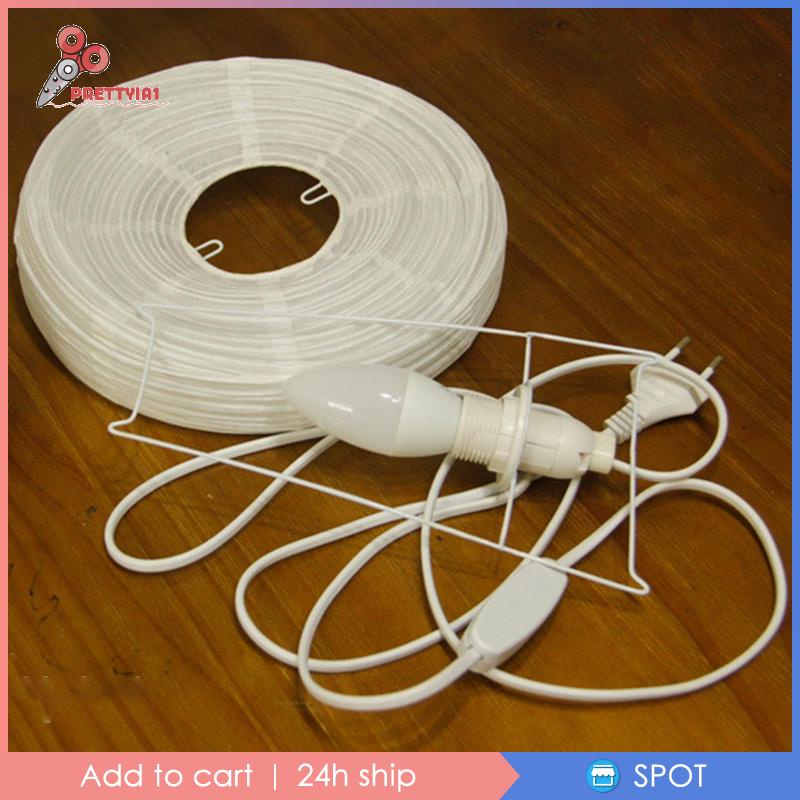 [Prettyia1] Đèn Lồng Giấy Trang Trí Bàn Làm Việc / Phòng Ngủ / Văn Phòng