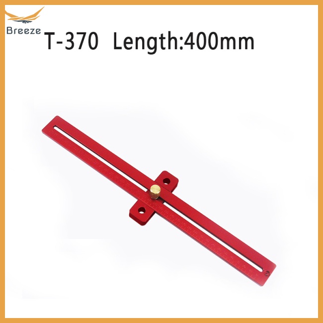 Thước Đo Gỗ Lỗ Chữ T 170mm 270mm 370mm Bằng Hợp Kim Nhôm