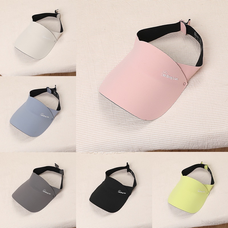 Mũ Lưỡi Trai Cotton Hở Chóp Chống Tia UV Thiết Kế Đơn Giản Ngọt Ngào Chất Lượng Cao Thời Trang Cho Bé