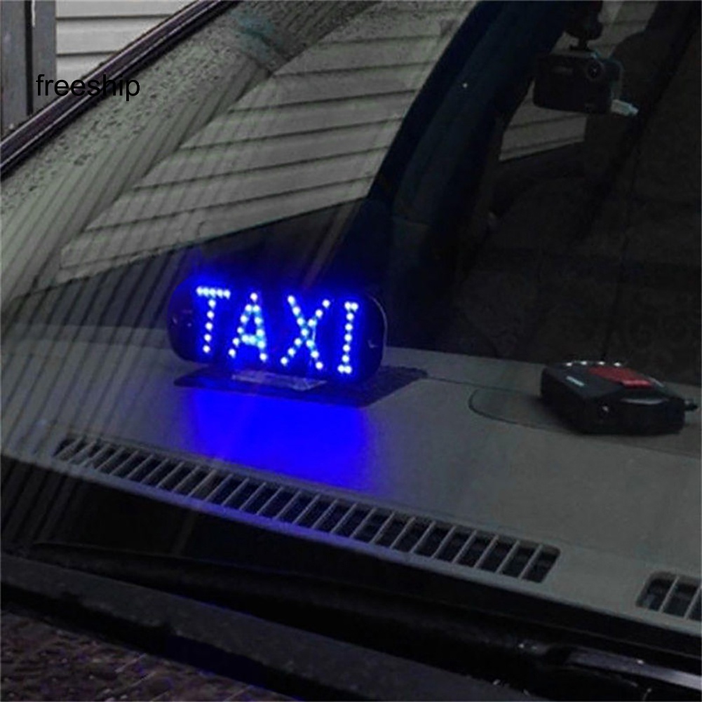 Đèn LED Gắn Kính Chắn Gió Xe Hơi Độ Sáng Cao Taxi Cab