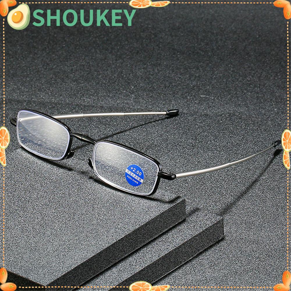 SHOUKEY Kính Đọc Sách Gọng Kim Loại + 1.00 ~ + 4.0 Dành Cho Nam Và Nữ