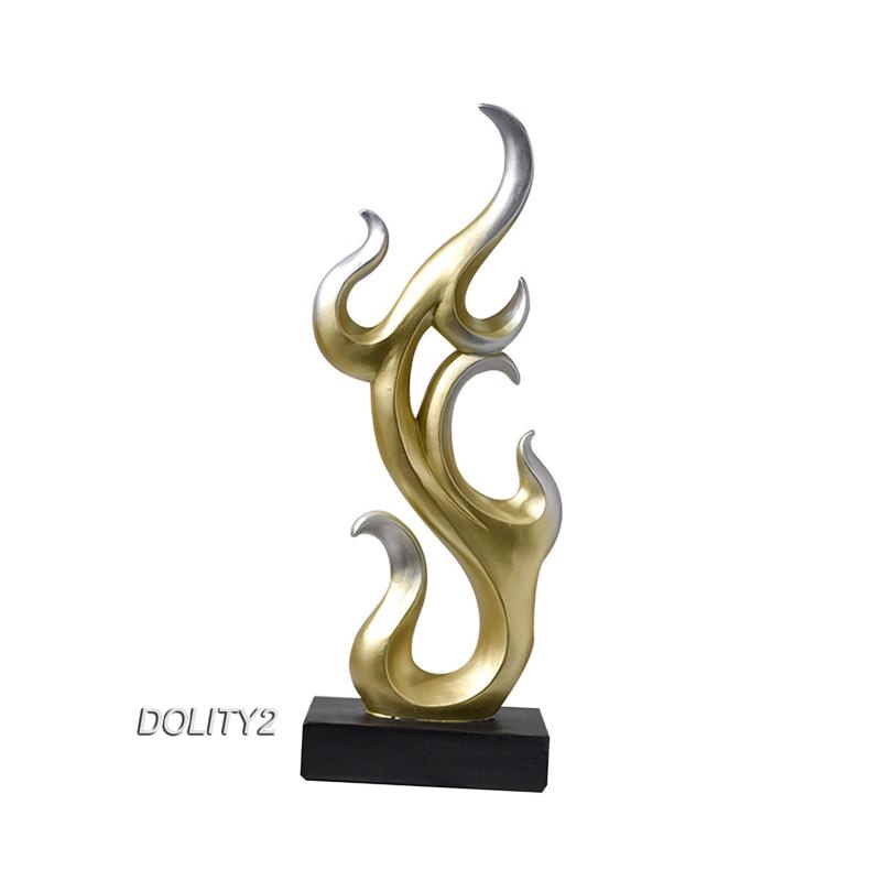 [Dolity2] Bức Tượng Nghệ Thuật Trừu Tượng Hiện Đại Trang Trí Bàn Làm Việc