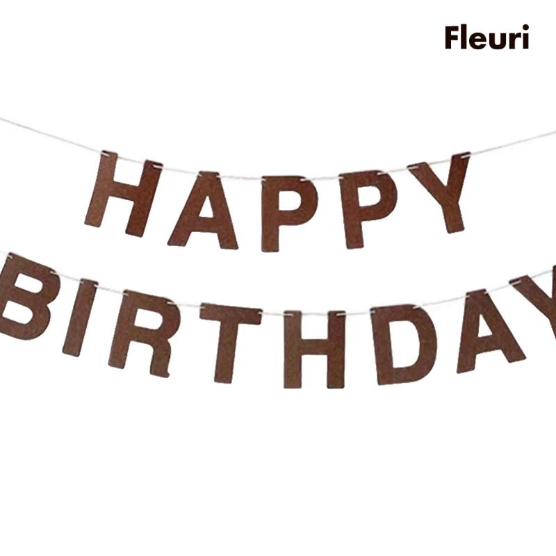 Dây Cờ Treo Trang Trí Chữ Happy Birthday Xinh Xắn