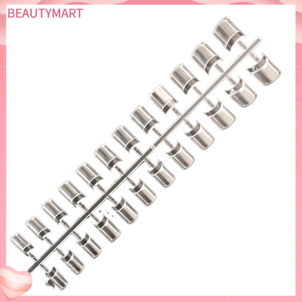 1 Bộ Móng Tay Giả Bằng Nhựa ABS Trong Suốt Dùng Trang Trí Móng Tay