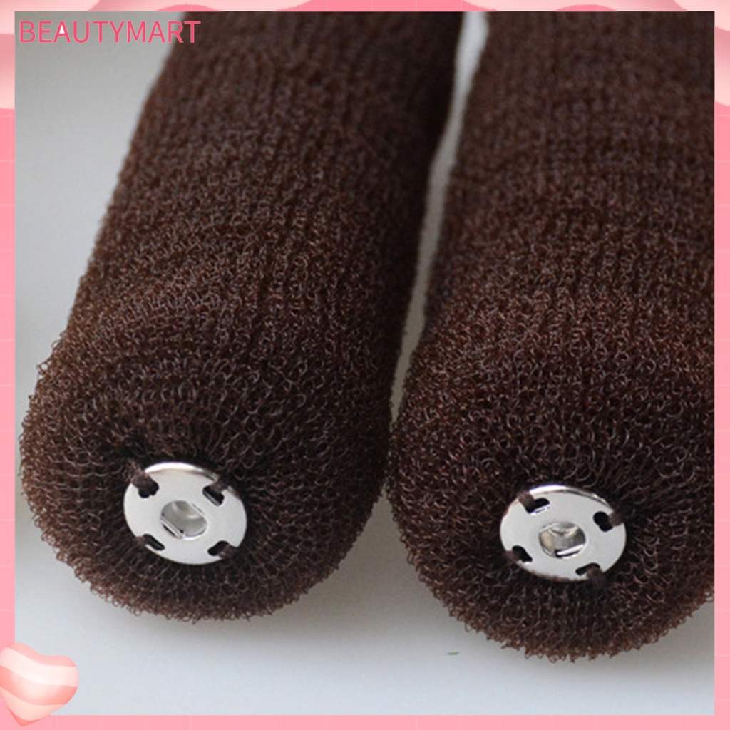 Dây Buộc Tóc Co Giãn Hình Bánh Donut Cho Nữ