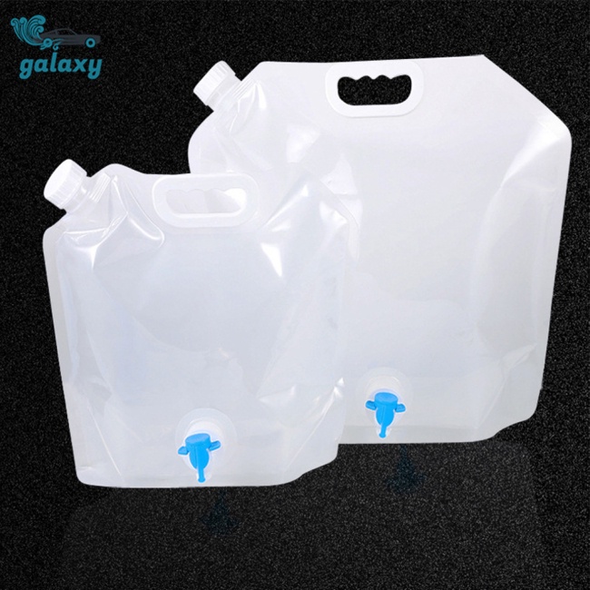 Galaxy Túi Đựng Nước Dung Tích 5 / 10l Có Thể Gấp Gọn Tiện Dụng Khi Đi Du Lịch