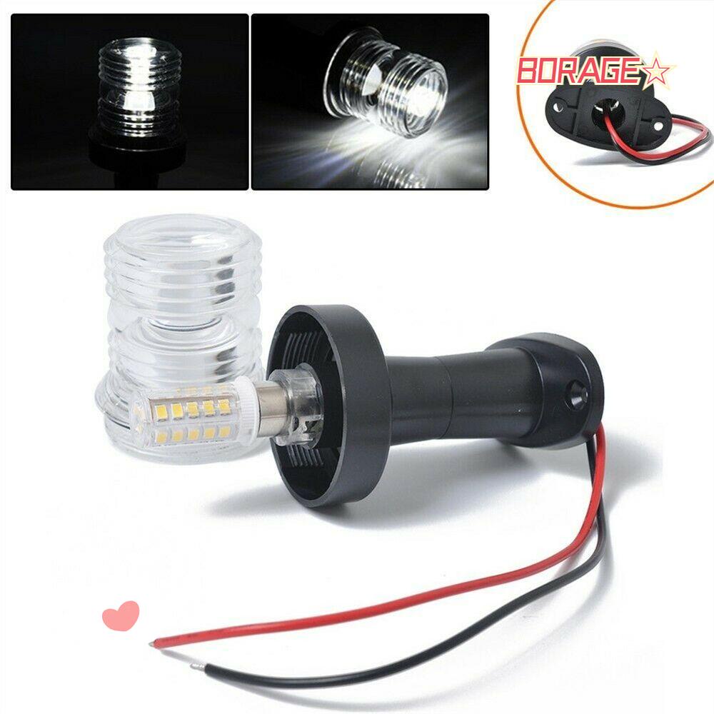 BORAG Đèn LED ABS Chiếu Sáng Xoay 360 Độ Cho Tàu Thuyền