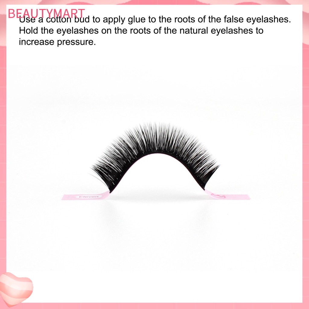 SEVICH Hộp 12 Lông Mi Giả Hình Tròn Bằng Sợi Tổng Hợp Dùng Trang Điểm