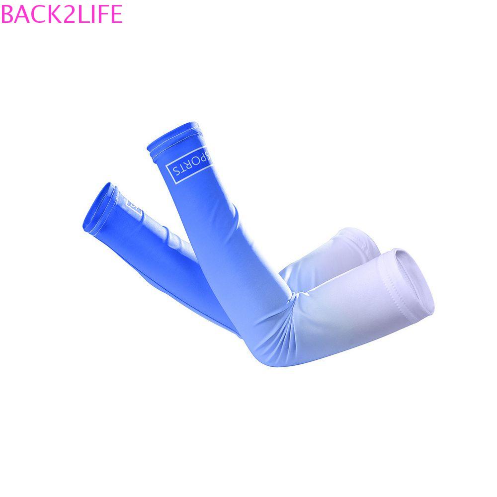 BACK2LIFE Găng Cánh Tay Chống Nắng Tia UV Phong Cách Thể Thao Thời Trang Cho Nam Và Nữ