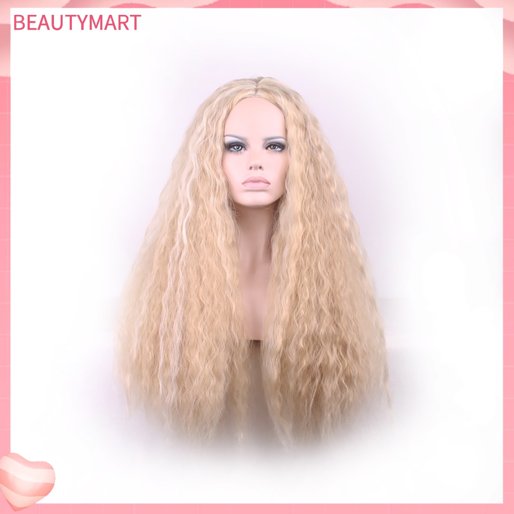 Bộ Tóc Giả Xoăn Dài Bằng Sợi Chịu Nhiệt Cao Thời Trang Cho Nữ