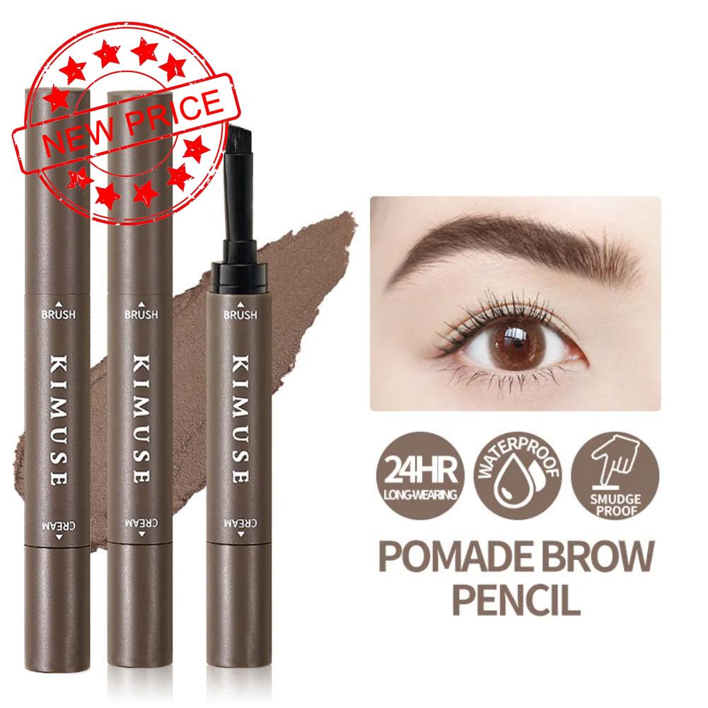 Kem Trang Điểm Lông Mày KIMUSE 2 Trong 1 Lâu Trôi Chống Thấm Nước Mịn Màng Tự Nhiên W1I3