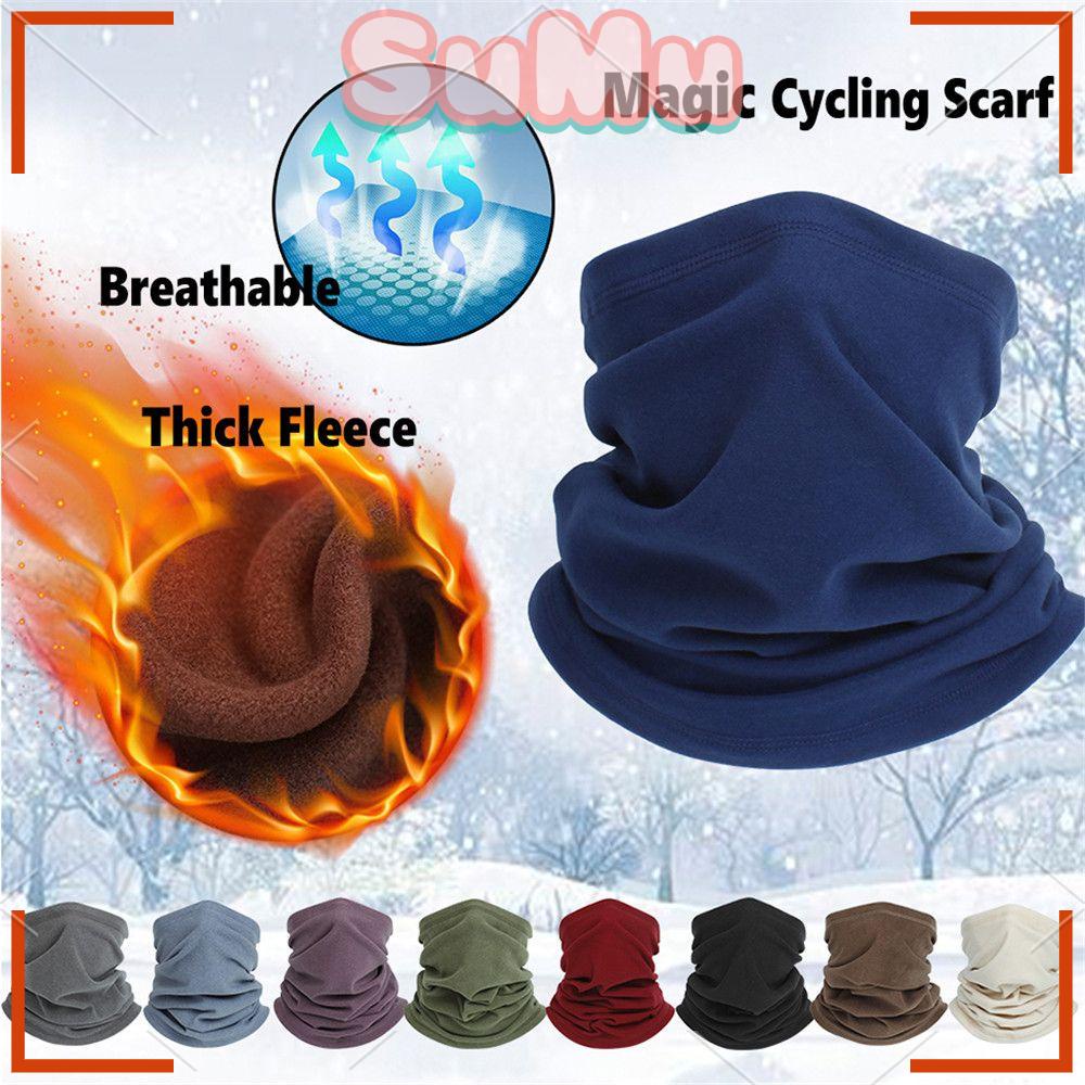SUMU Khăn Choàng Cổ Thể Thao Giữ Ấm Mùa Đông Cho Nam Nữ