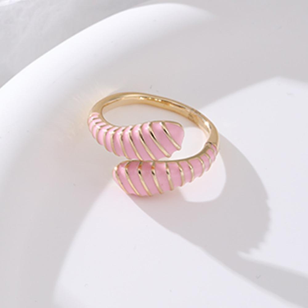 Nhẫn Resin Màu Kẹo Ngọt Kiểu Gợn Sóng Nhiều Màu Thời Trang Phong Cách Hàn Quốc Dành Cho Đám Cưới