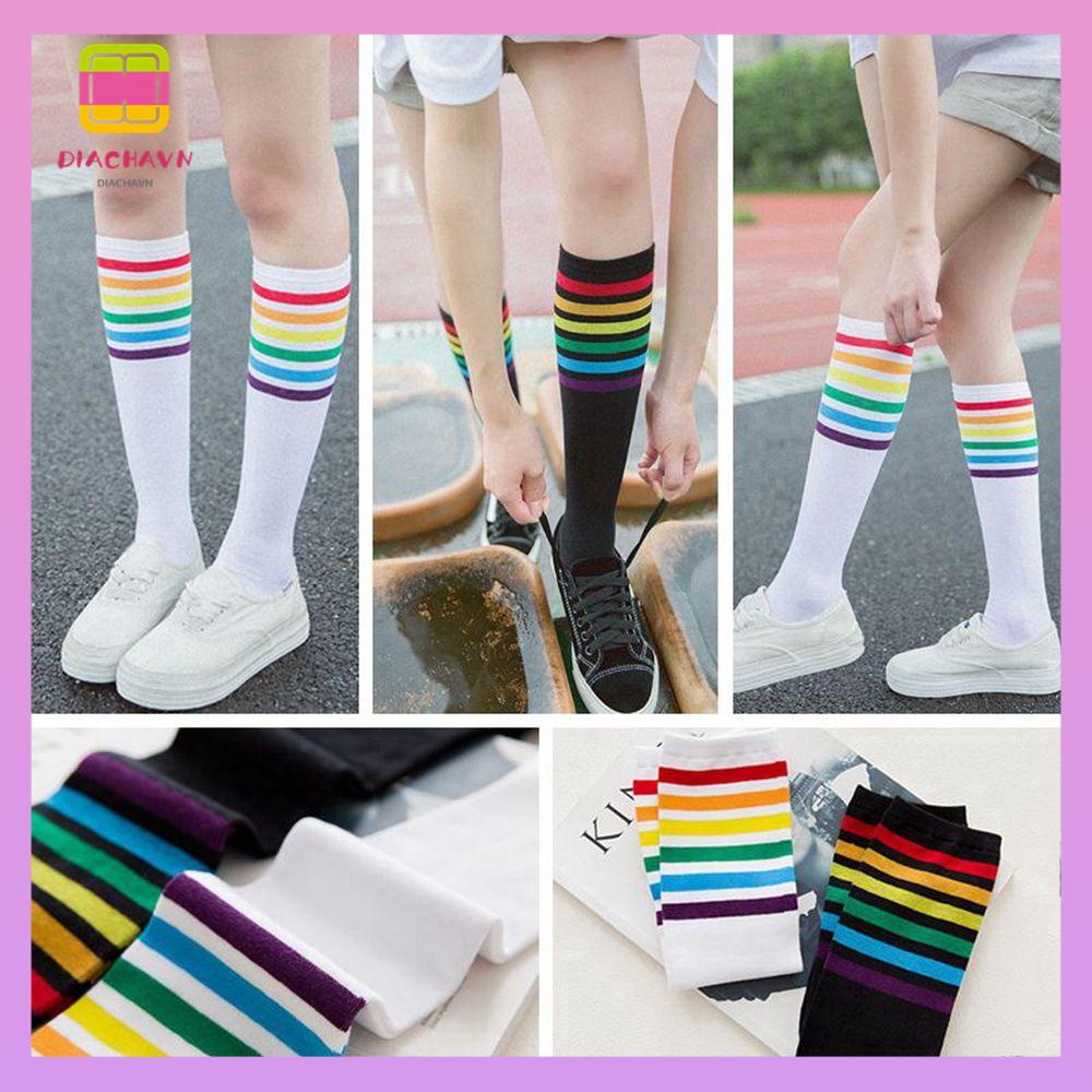DIACHAVN Tất Dài Qua Gối Thời Trang Chơi Bóng Đá