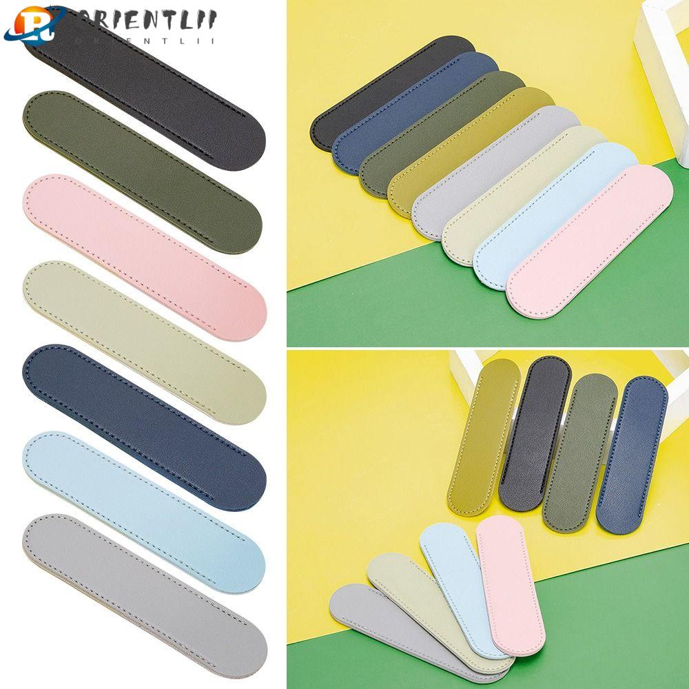 ORIENTLII Set 5 Túi Đựng Bút Bằng Da PU Sáng Tạo