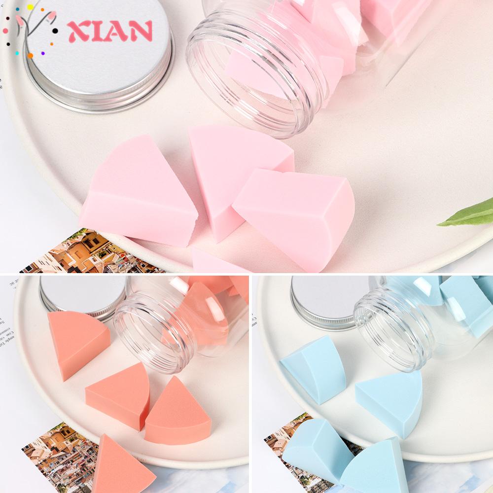 XIANTIN Set 12 Mút Trang Điểm Hình Tam Giác Có Thể Sử Dụng Dạng Khô Và Ướt