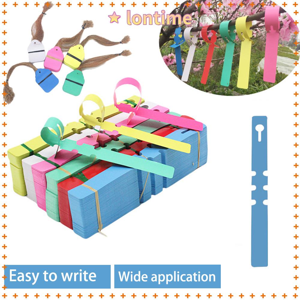 LONTIME Set 100 Thẻ Đánh Dấu Cây Trồng