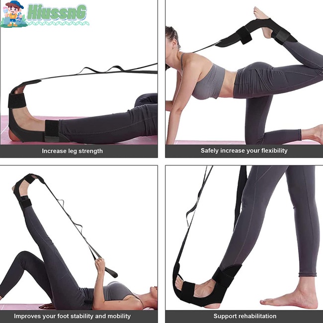 Dây Đai Co Giãn Thoáng Khí Hỗ Trợ Luyện Tập Yoga